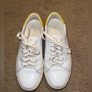 Anya Hindmarch Smiley Wink Leather Sneaker White Women's EUR 35/ US 5